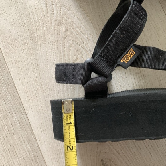 Teva Black Platform Sandals - Picture 7 of 15